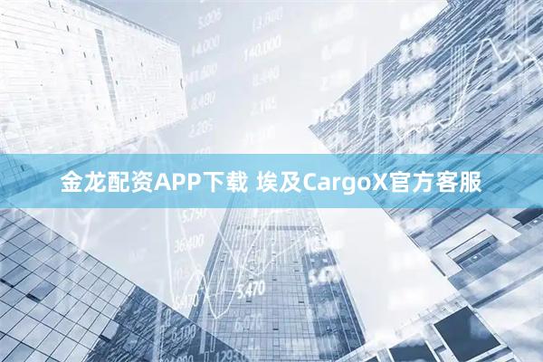 金龙配资APP下载 埃及CargoX官方客服