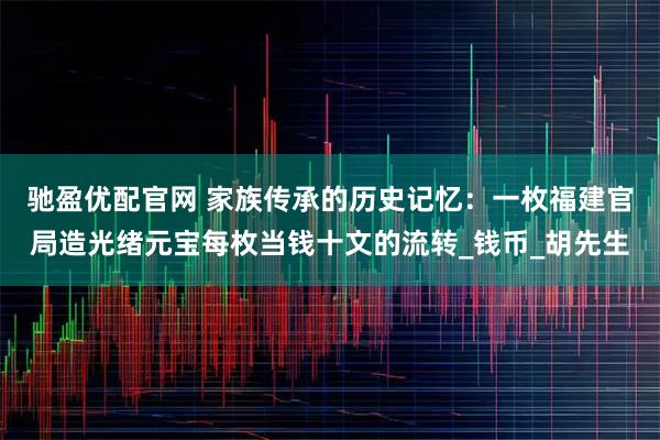 驰盈优配官网 家族传承的历史记忆：一枚福建官局造光绪元宝每枚当钱十文的流转_钱币_胡先生