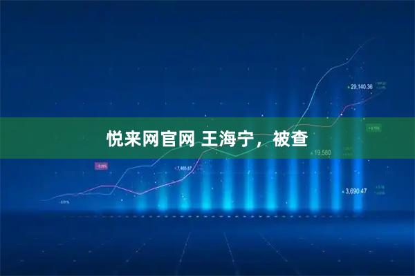悦来网官网 王海宁，被查